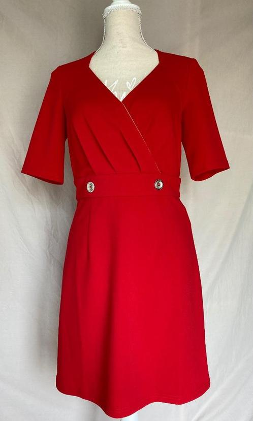 Jurk Morgan, Kleding | Dames, Jurken, Zo goed als nieuw, Maat 38/40 (M), Rood, Knielengte, Ophalen of Verzenden