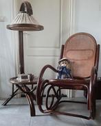 Vintage Manou Plantentafel Lamp en jaren 50 schommelstoel, Enlèvement