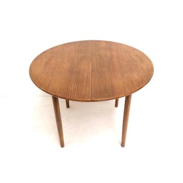 Vintage verlengbare eettafel jaren '60 '70 retro midcentury beschikbaar voor biedingen