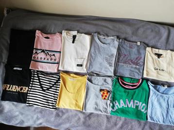 T-shirts maat S/M, 1 + 1 gratis, nu in solden! beschikbaar voor biedingen