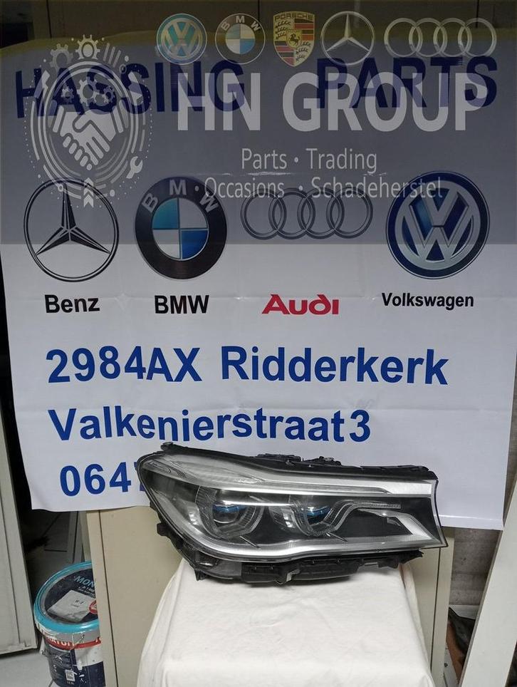 BMW 7 G11 G12 KOPLAMP 740870301, Auto-onderdelen, Verlichting, BMW, Gebruikt, Ophalen of Verzenden