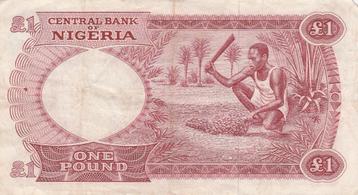 1 pond Nigeria 1965  beschikbaar voor biedingen