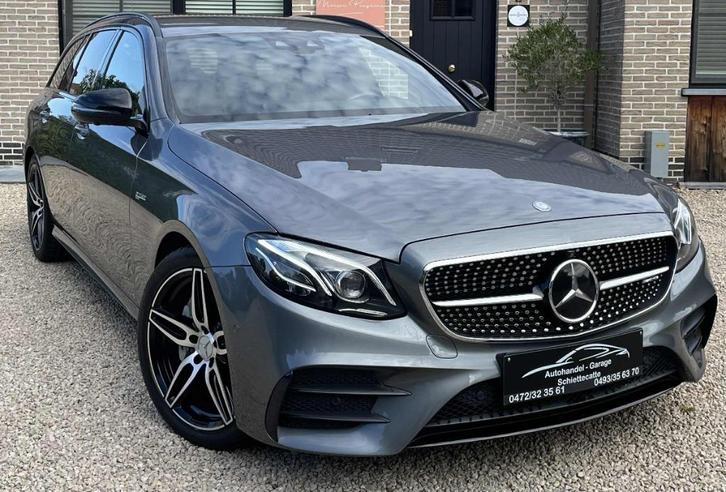Mercedes-Benz E 43 AMG 4Matic T *Airmatic *360 *Adapt Cruise, Auto's, Mercedes-Benz, Bedrijf, Te koop, E-Klasse, 360° camera, 4x4