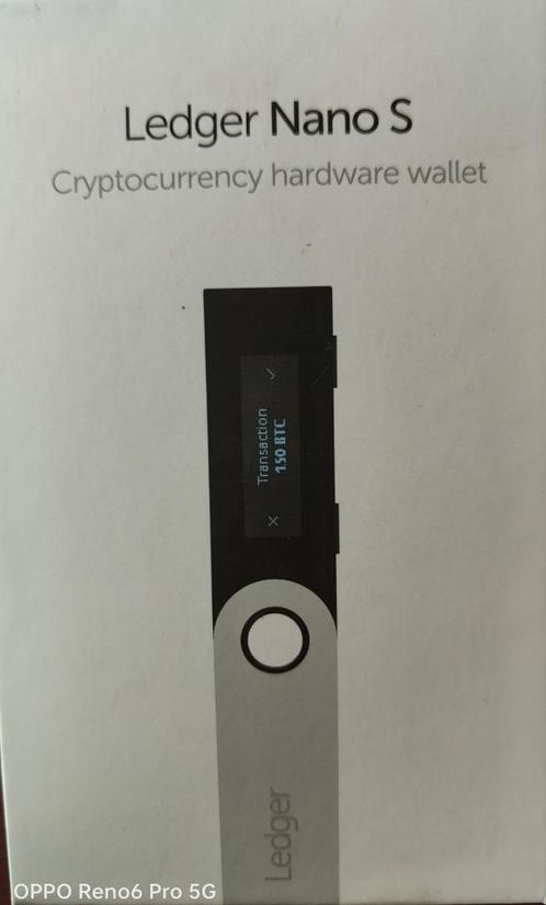 Ledger Nano S Cryptocurrency Hardware Wallet, Computers en Software, USB Sticks, Zo goed als nieuw, Ophalen of Verzenden