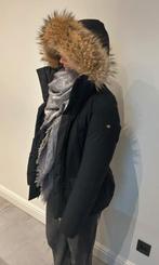 Winterjas, Kleding | Dames, Maat 38/40 (M), Verzenden, Zwart, Gedragen