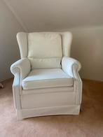 2 witte oorfauteuils, Huis en Inrichting, Ophalen