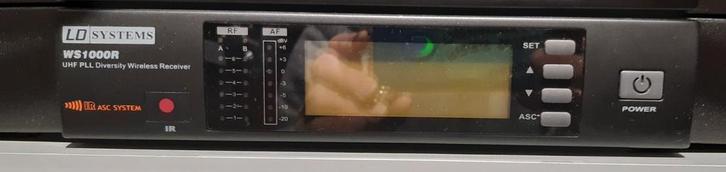LD Systems WS 1000 HHC-X draadloos  micro systeem, Muziek en Instrumenten, Microfoons, Gebruikt, Zangmicrofoon, Draadloos, Ophalen of Verzenden
