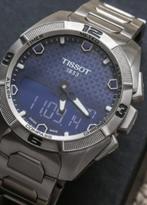 Tissot T Touch Expert 7Solar blauw titanium, Overige materialen, Met bandje, Tissot, Polshorloge