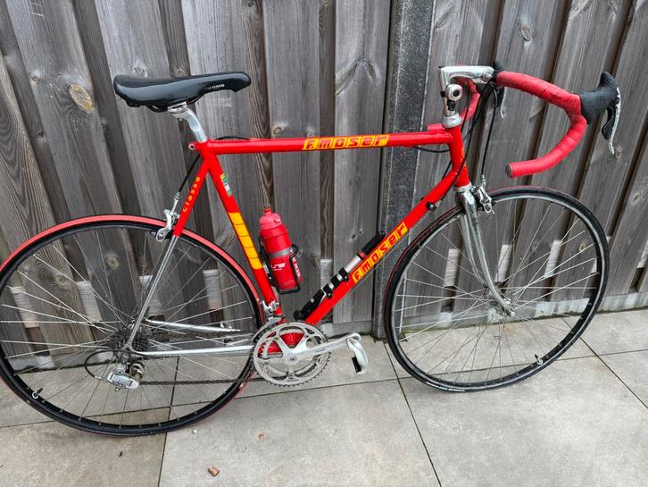 Vintage F. Moser Koersfiets. Italiaanse staal., Fietsen en Brommers, Fietsen | Racefietsen, Gebruikt, Heren, Overige merken, 15 tot 20 versnellingen