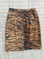 Vintage tijgerprint rok – high waist – 90s stijl, Kleding | Dames, Ophalen of Verzenden, Zo goed als nieuw