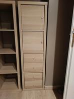 Colonne/meuble de rangement KALLAX Ikea de teinte blanchit, Zo goed als nieuw, Ophalen