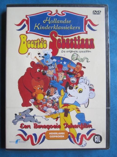 Beertje Sebastiaan (1991) nieuw in de verpakking, Cd's en Dvd's, Dvd's | Tekenfilms en Animatie, Nieuw in verpakking, Amerikaans