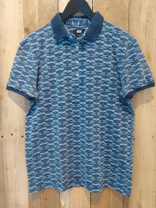 Polo bleu imprimé libellule - coupe slim WE, Vêtements | Hommes, Polos, Comme neuf, Taille 48/50 (M), Bleu, Enlèvement ou Envoi