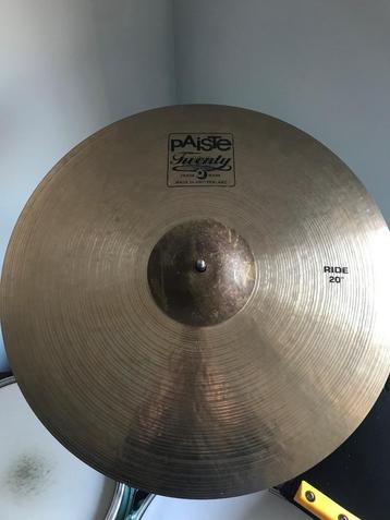 Paiste Twenty Ride 20", Musique & Instruments, Enlèvement ou Envoi, Comme neuf