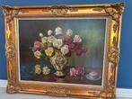 Schilderij stilleven bloemen van "L. Thysebaert", Ophalen