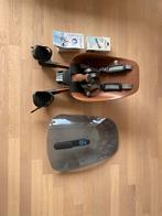Urban iki bike seat brown, windshield, mtb adapter, Ophalen, Gebruikt