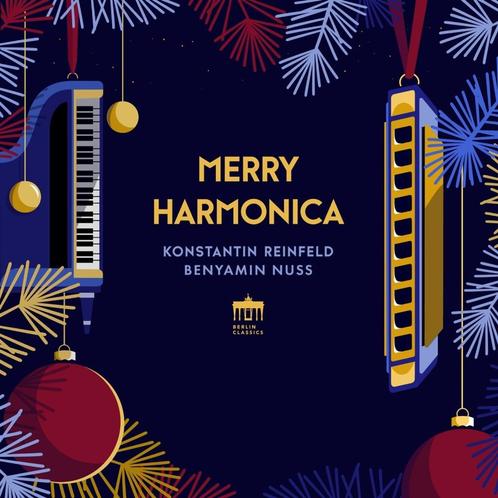 Merry Harmonica - Konstantin Reinfeld, Benyamin Nuss, Cd's en Dvd's, Cd's | Kerst en Sinterklaas, Nieuw in verpakking, Verzenden