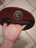 Béret para commando français, Envoi