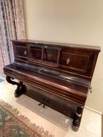 Piano ancien, Musique & Instruments, Brun, Piano, Enlèvement, Utilisé