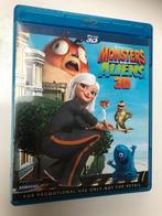DVD monsters Vd Aliens 3D blu ray, Ophalen of Verzenden, Zo goed als nieuw, Tekenfilms en Animatie