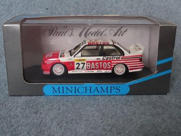 BMW E30 M3 DTM 24h Spa 1990 #27 Bigazzi Soper 1:43 OVP, Hobby & Loisirs créatifs, Enlèvement ou Envoi, Utilisé, Voiture, MiniChamps