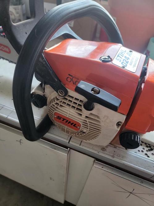 Kettingzaag  stihl  024 av, Tuin en Terras, Hand-tuingereedschap, Gebruikt, Ophalen of Verzenden