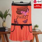 Playsuit offshoulder oranje XL, Kleding | Dames, Jumpsuits, Verzenden, Maat 46/48 (XL) of groter, Nieuw, Oranje
