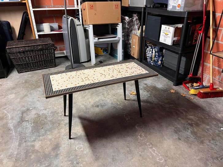 Salontafeltje vintage, Maison & Meubles, Tables | Tables de salon, Utilisé, Enlèvement