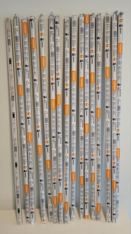Set van 16 TL neonbuizen 122cm Osram en Philips cool white, Huis en Inrichting, Lampen | Losse lampen, Nieuw, Overige typen, Ophalen