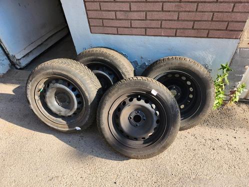 Continental 185/65 15R hiver 4 pièces, Auto-onderdelen, Banden en Velgen, Band(en), Winterbanden, Gebruikt, Ophalen