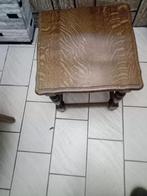 petite table basse chêne brun, Minder dan 45 cm, Minder dan 55 cm, Zo goed als nieuw, Hout