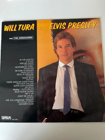 Lp Will Tura zingt Elvis Presley beschikbaar voor biedingen