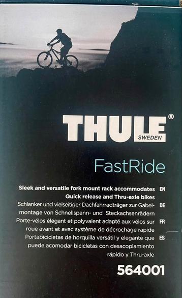 Thule fietsendrager Fastride 564001 met Adapterkit 564100 beschikbaar voor biedingen