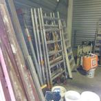 Diverse steigers, Ophalen, Gebruikt