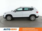 SEAT Ateca 1.5 TSI ACT Style (bj 2021, automaat), Auto's, Seat, 1408 kg, Stof, Ateca, Wit