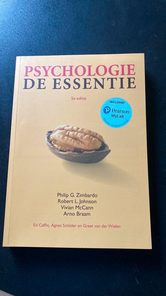 Psychologie, de essentie, 5e editie  NL, Boeken, Schoolboeken, Bedrijfseconomie, Ophalen
