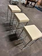 3 tabourets de bar, Maison & Meubles, Tabourets de bar, Enlèvement, Comme neuf
