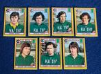 7 versch. Panini stickers voetbal ' FB 1975 - CS Brugge ', Ophalen of Verzenden, Nieuw, Meerdere stickers