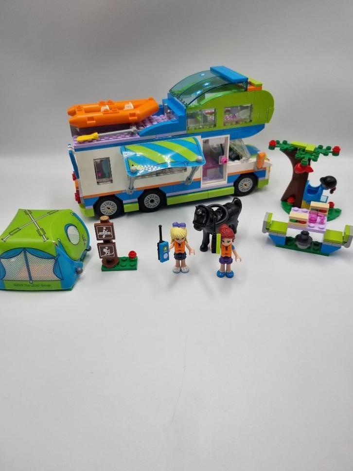 Lego Friends 41339 Mia's Camper Van, Kinderen en Baby's, Speelgoed | Duplo en Lego, Zo goed als nieuw, Lego, Complete set, Ophalen of Verzenden