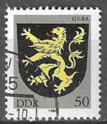 Duitsland DDR 1984 - Yvert 2494 - Stadswapen Gera (ST) beschikbaar voor biedingen