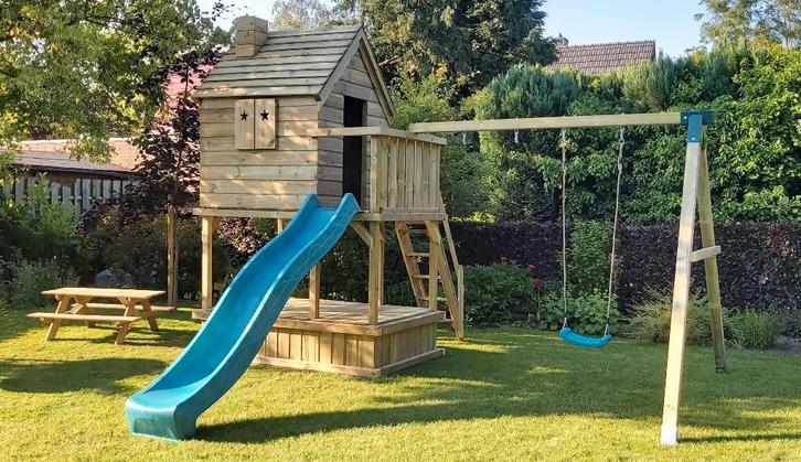 Équipement de jeu en bois | Balançoires | Toboggans | Jardin, Enfants & Bébés, Jouets | Extérieur | Aires de jeux, Neuf, Barre de pompier