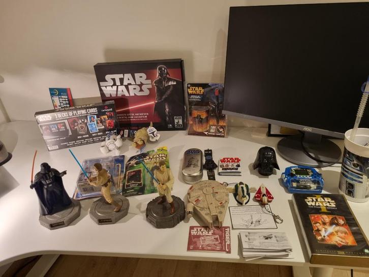 Star wars verzameling collectie, Verzamelen, Star Wars, Zo goed als nieuw, Ophalen