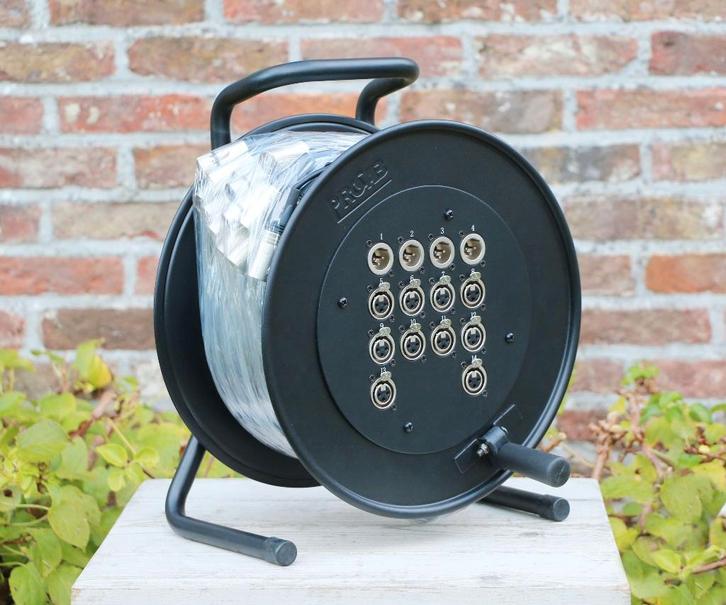 ProCab XLR Snake Multikabel 10 Meter, TV, Hi-fi & Vidéo, Câbles audio & Câbles de télévision, Comme neuf, Câble de haut-parleur