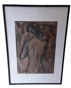 Stefaan Tessely naaktstudie op papier., Ophalen