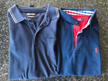 2 poloshirts maat M beschikbaar voor biedingen