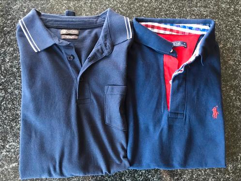 2 poloshirts maat M, Kleding | Heren, Polo's, Zo goed als nieuw, Maat 48/50 (M), Blauw, Ophalen of Verzenden