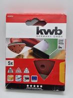 KWB Schuurschijf driehoekig met klittenbandhechting 5S, Ophalen of Verzenden, Nieuw, Accessoires