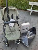 Bugaboo buggy + meerijdzitje + adaptor maxicosi + parasol, Ophalen, Gebruikt, Voetenzak