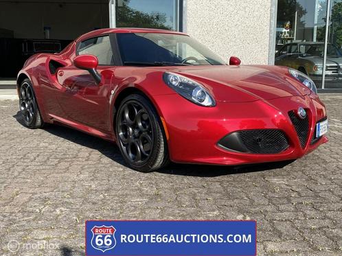 Alfa Romeo 4C 2018 | Route 66 auctions, Auto's, Alfa Romeo, Bedrijf, Te koop, 4C, Benzine, Coupé, 2 deurs, Automaat, Rood, Gebruikt