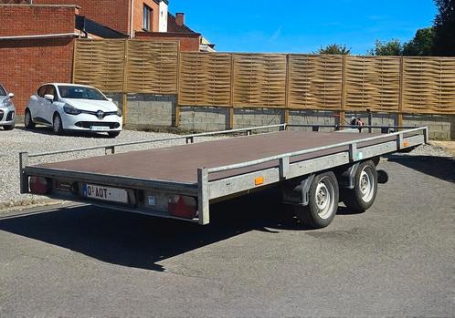 REMORQUE PORTE VOITURE EDUARD 12/2021 1ER MAIN 2700Kg, Auto diversen, Aanhangers en Bagagewagens, Gebruikt, Ophalen of Verzenden